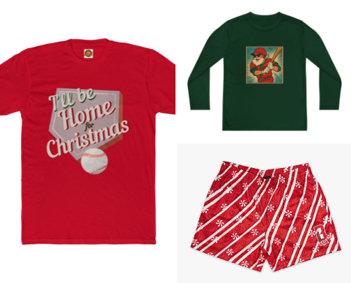 Sporty Boys Christmas Gear cover photo collage