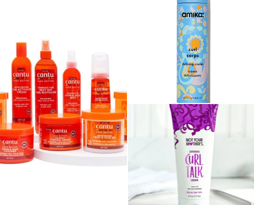 Hair care cover photo collage