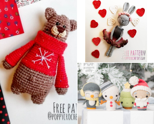 Cozy Crochet cover photo collage