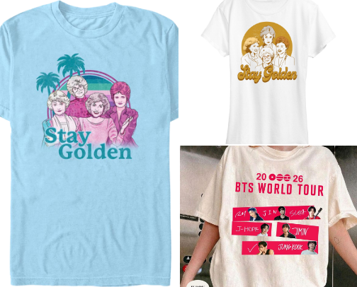 Graphic Tees Galore cover photo collage