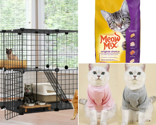 Everything for your cat 😸 cover photo collage