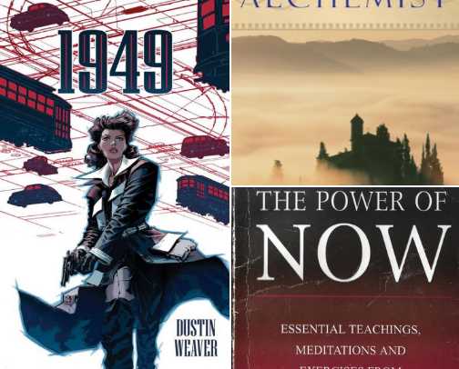 My favorite book recs cover photo collage