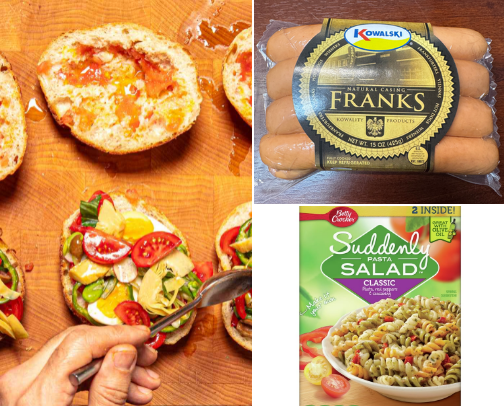 Summer time picnic cover photo collage