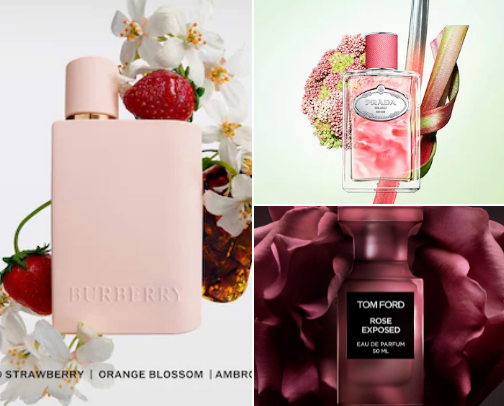 Most complimented perfumes🌸 cover photo collage