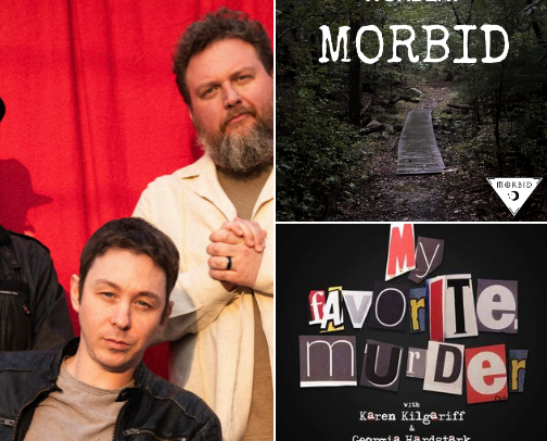 Podcasts I Enjoy cover photo collage