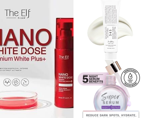 Effective for Skin care routines + Make-up products cover photo collage
