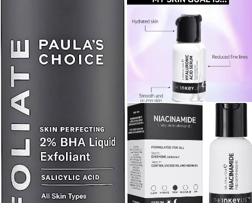My go to skincare products! cover photo collage