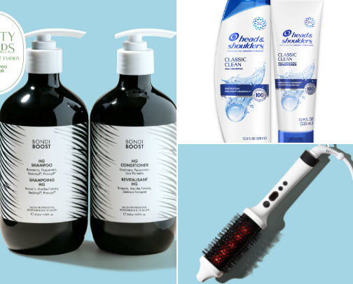 hair growth + healing necessities cover photo collage