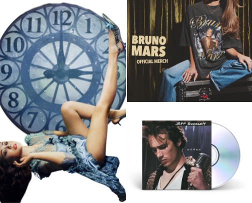 Top 5 favorite artists & their best songs cover photo collage