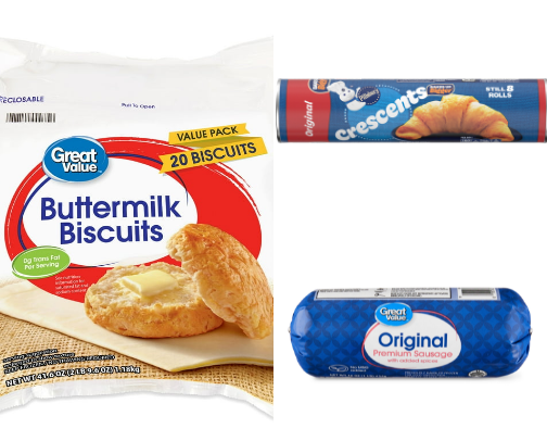Walmart grocery list! cover photo collage