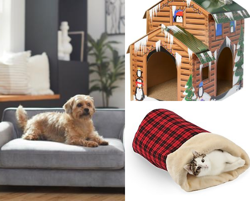 Fall, Christmas and Winter essentials for Pets approved by pets cover photo collage