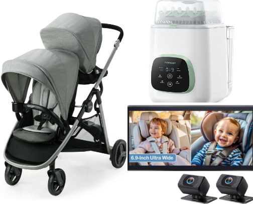 Helpful items for baby #2 cover photo collage