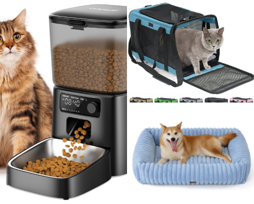 Pet Essentials🐶🐱 | Here are 15 pet essentials recommendations! cover photo collage
