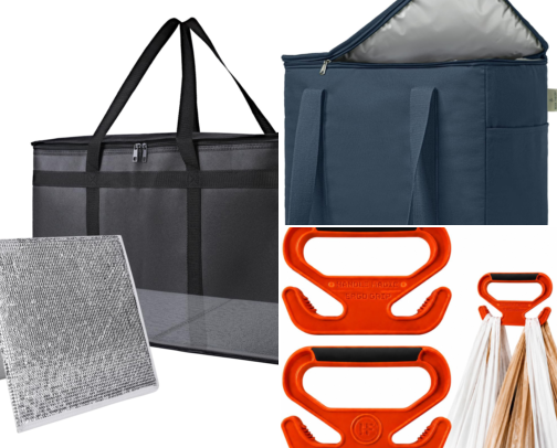 Delivery driver must have's cover photo collage