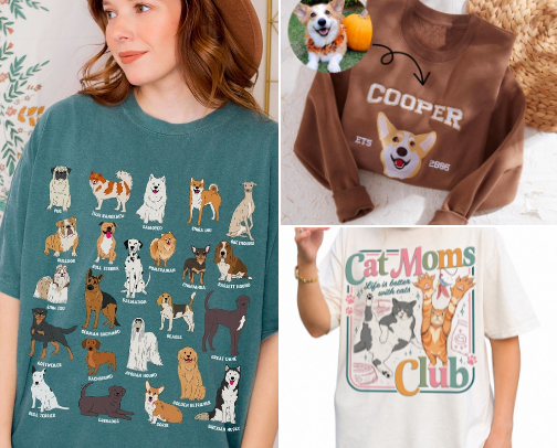 Animal parent fashion ✨🎀 cover photo collage