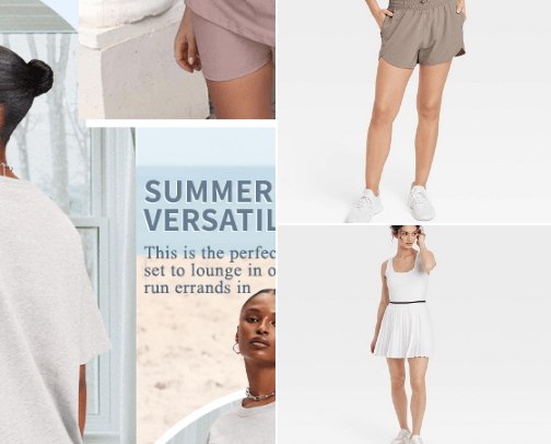 Outfits I love for a busy mom summer cover photo collage