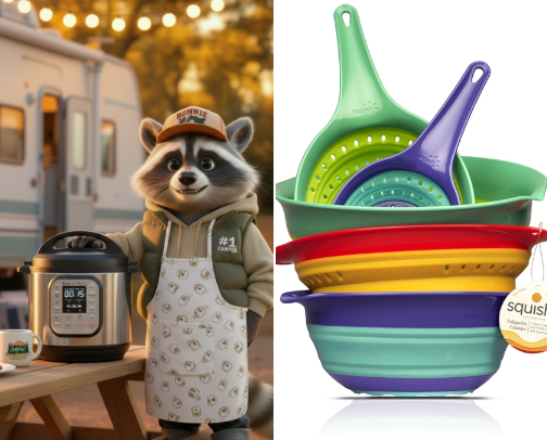 Must Have RV Kitchen Essentials for Stress Free Cooking on the Road cover photo collage