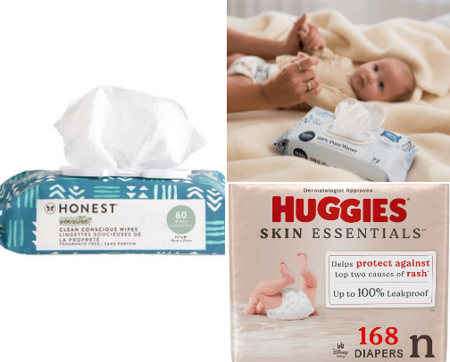 My favorite baby products cover photo collage