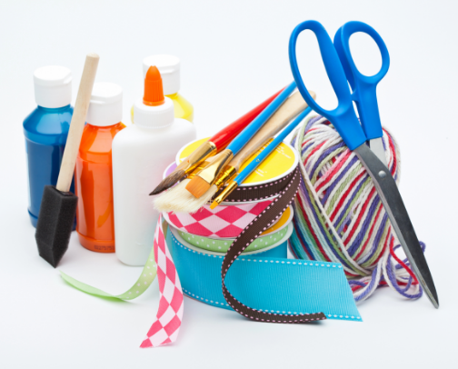 Must-Have Halloween Crafting Supplies cover photo collage