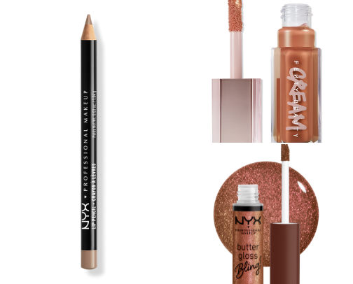 The Lip Combo Playbook 💄📘 cover photo collage