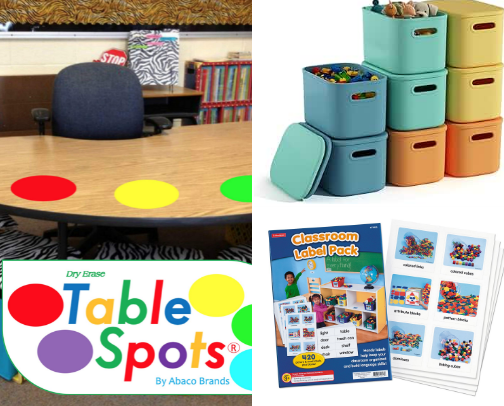 Teacher organizational must haves! cover photo collage