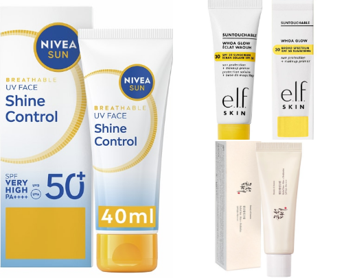 Holiday skin essentials 🧴🏝️ cover photo collage