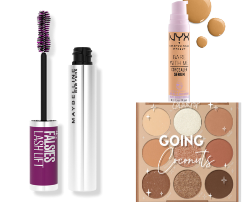 My every day routine products cover photo collage