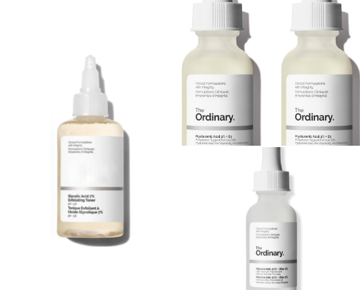 Skincare cover photo collage