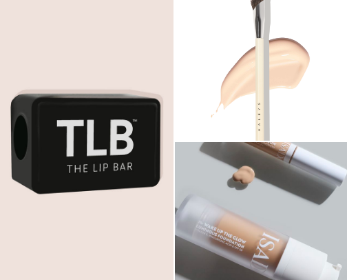 Must-have beauty products cover photo collage
