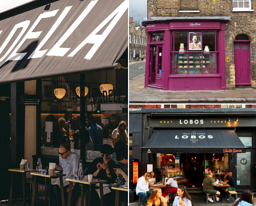 London eats cover photo collage