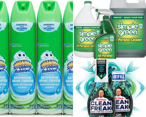 Household cleaners I swear by cover photo collage