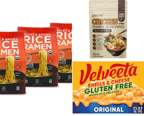 Gluten Free food that’s not gross cover photo collage