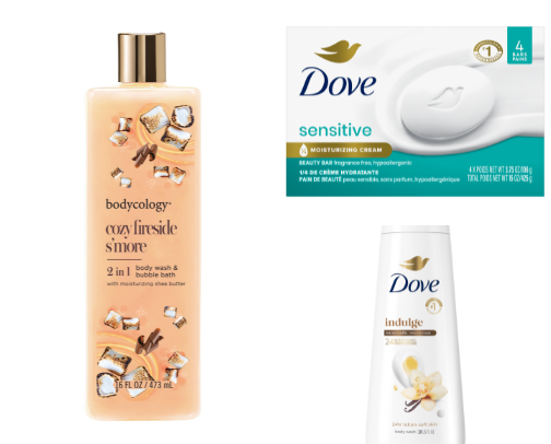 Delicious Vanilla shower routine cover photo collage