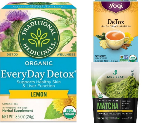 Best Slimming Teas & Drinks for a Healthier You cover photo collage