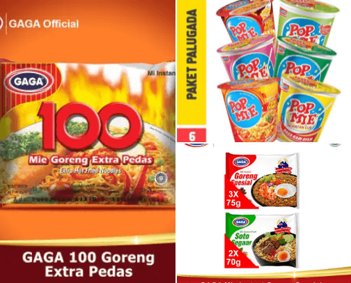 The typical Indonesian instant noodle that I like the most 🍜 cover photo collage