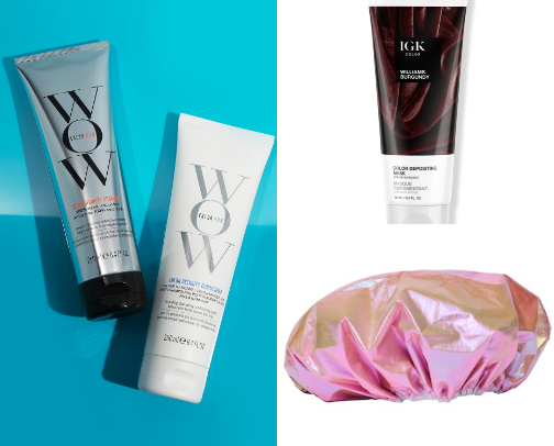 Lifesaving Hair Products for Dyed Hair cover photo collage