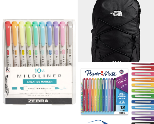 School Essentials! cover photo collage