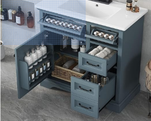 Need help with a small bathroom makeover? Check out my ideas.. cover photo collage