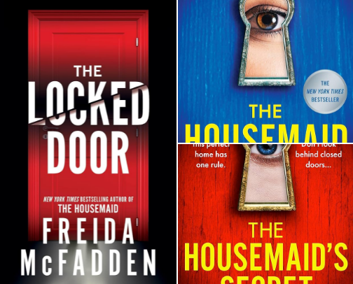 mind twists & (frieda) mcfadden books. cover photo collage