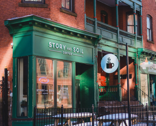 CT coffee spots cover photo collage