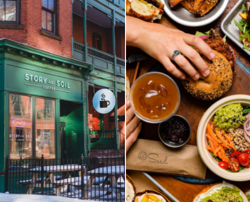 CT coffee spots cover photo collage