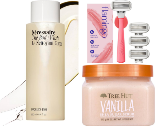Shower Essentials You'll Actually Use cover photo collage