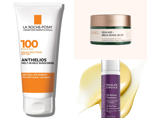 The Ultimate Guide to Anti-Aging Skincare🧴 cover photo collage