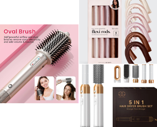 Top 10 Budget Hair Tools That Actually Work💇‍♀️✨ cover photo collage