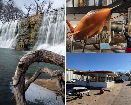 Hidden Gems In Kansas 💎✨️ cover photo collage