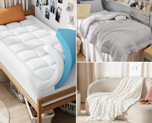 Dorm Room Essentials & Must-Haves cover photo collage