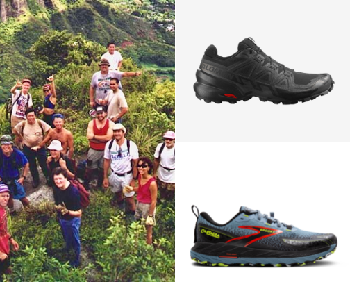 Hawaii hiking gear cover photo collage