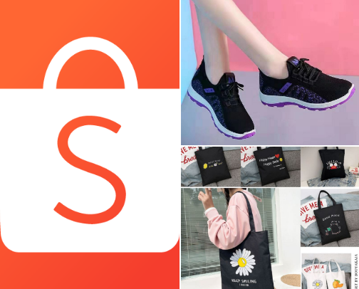 Shopee Items cover photo collage