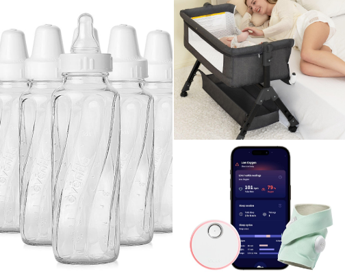 Baby Products That Actually SAVED Me During The Newborn Phase cover photo collage