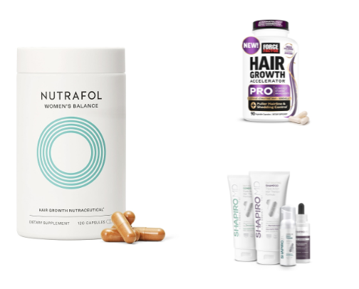 Proven Hair Growth Products- All Hair Types cover photo collage